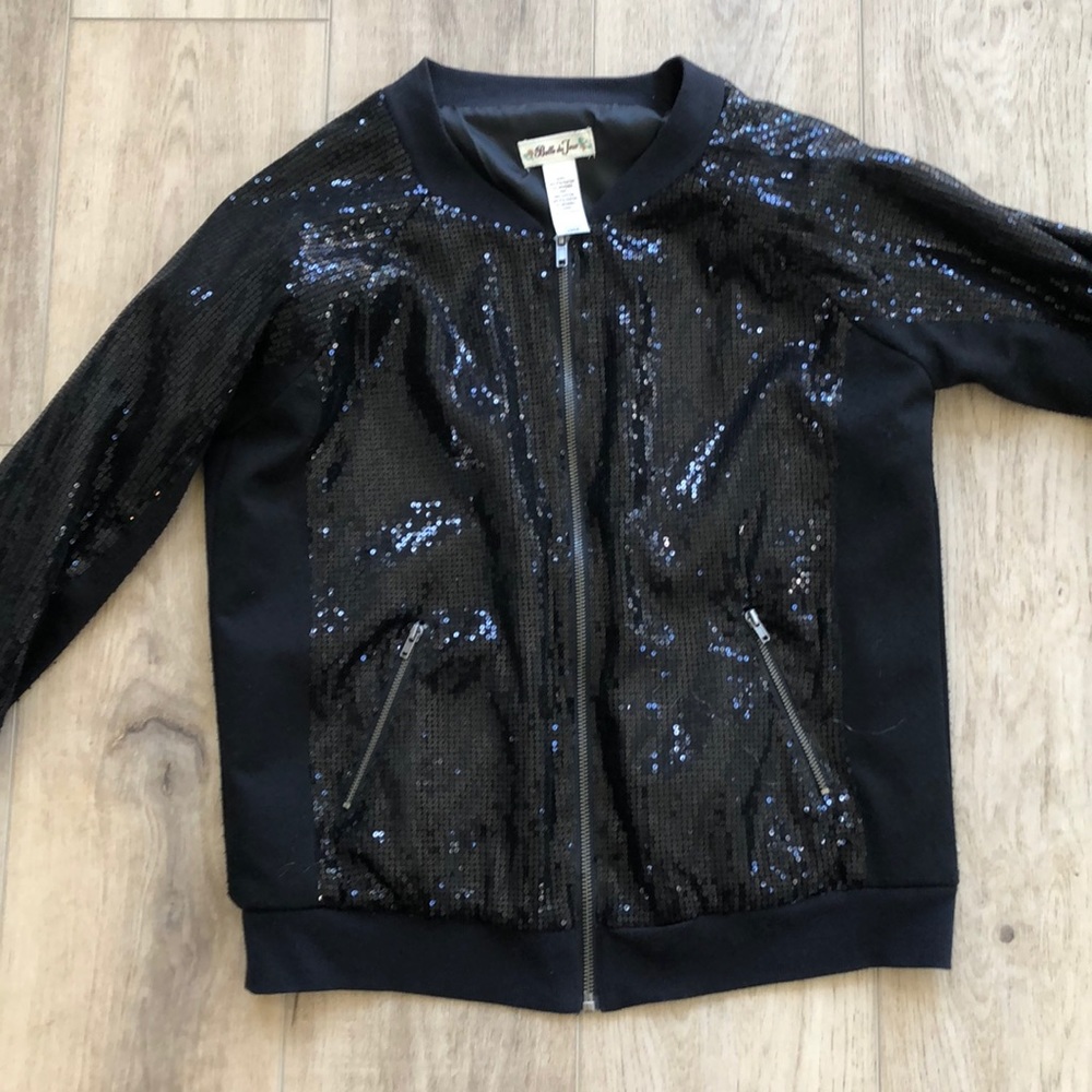 Black  sequin jacket